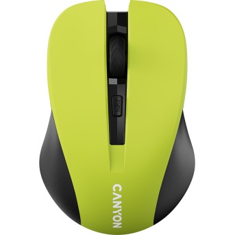 CANYON mouse MW-1 Wireless Yellow в Metoo.kz - Metoo (1)