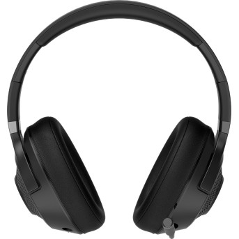 LORGAR Noah 500, Wireless Gaming headset with microphone, JL7006, BT 5.3, battery life up to 58 h (1000mAh), USB (C) charging cable (0.8m), 3.5 mm AUX cable (1.5m), size: 195*185*80mm, 0.24kg, black в Metoo.kz - Metoo (3)