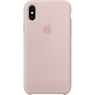 Чехол для смартфона Apple iPhone X Силиконовый Песочно-розовый