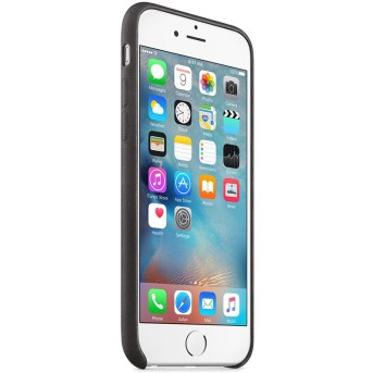 iPhone 6s Leather Case Black - Metoo (3)