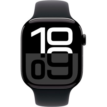 Apple Watch Series 10 GPS 46mm Jet Black Aluminium Case with Black Sport Band - M/<wbr>L,Model A2999 - Metoo (6)