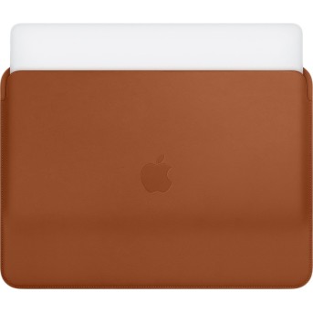 Leather Sleeve for 13-inch MacBook Pro – Saddle Brown - Metoo (3)