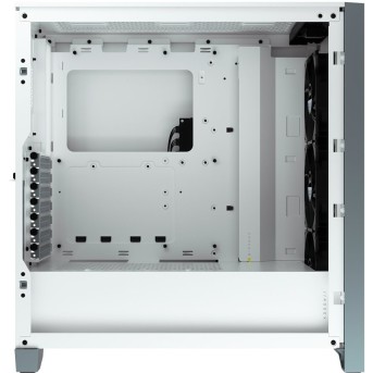 Corsair iCUE 4000X RGB Tempered Glass Mid-Tower, White - Metoo (2)