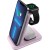 CANYON wireless charger WS-304 15W 3in1 Iced Pink в Metoo.kz - Metoo (1)