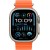 Apple Watch Ultra 2 GPS + Cellular, 49mm Titanium Case with Orange Ocean Band,Model A2986 - Metoo (2)