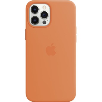 iPhone 12 Pro Max Silicone Case with MagSafe - Kumquat - Metoo (1)