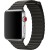 Ремешок для Apple Watch 42mm Charcoal Gray Leather Loop - Large - Metoo (1)