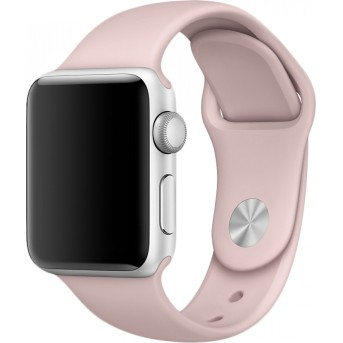 Ремешок для Apple Watch 38mm Pink Sand Спортивный (Demo Try On) - Metoo (1)