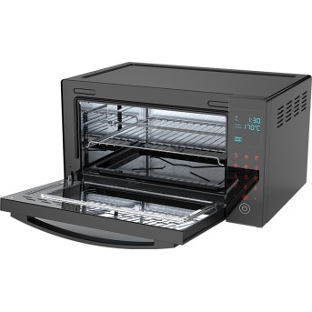 AENO Electric Oven EO1: 1600W, 30L, 6 automatic programs+Defrost+Proofing Dough, Grill, Convection, 6 Heating Modes, Double-Glass Door, Timer 120min, LCD-display - Metoo (5)