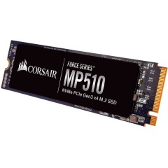 Corsair Force MP510 series NVMe PCIe M.2 SSD 4TB; Up to 3,480MB/<wbr>s Sequential Read, Up to 3,000MB/<wbr>s Sequential Write; Up to 580K IOPS Random Read, Up to 680K IOPS Random Write, EAN:0840006622925