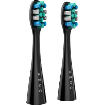 AENO Replacement toothbrush heads, Black, Dupont bristles, 2pcs in set (for ADB0002S/<wbr>ADB0001S) - Metoo (1)
