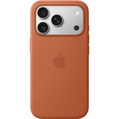 iPhone 17 Pro Silicone Case with MagSafe - Terra Cotta,Model A3559..