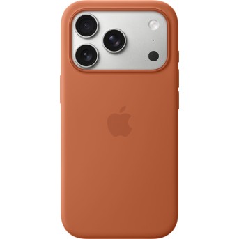 iPhone 17 Pro Silicone Case with MagSafe - Terra Cotta,Model A3559 в Metoo.kz - Metoo (1)