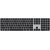 Magic Keyboard with Touch ID and Numeric Keypad for Mac models with Apple silicon - Russian - Black Keys,Model A3119 - Metoo (1)