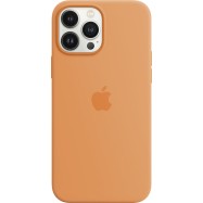 iPhone 13 Pro Max Silicone Case with MagSafe – Marigold, Model A2708