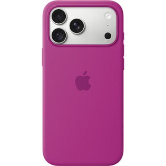 iPhone 18 Pro Max Silicone Case with MagSafe - Magenta, Model A3702 в Metoo.kz - Metoo (2)