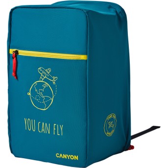 CANYON cabin size backpack for 15.6" laptop,polyester,dark green - Metoo (3)