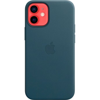 iPhone 12 mini Leather Case with MagSafe - Baltic Blue - Metoo (3)