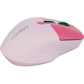 CANYON mouse MW-26 LCD Silent Dual Mode Wireless Pink в Metoo.kz - Metoo (6)