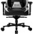 LORGAR Base 311, Gaming chair, PU eco-leather, 1.8 mm metal frame, multiblock mechanism, 4D armrests, 5 Star aluminium base, Class-4 gas lift, 75mm PU casters, Black + white - Metoo (6)