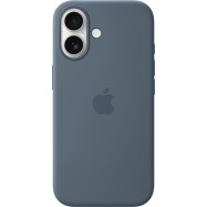 iPhone 17 Silicone Case with MagSafe - Anchor Blue,Model A3558