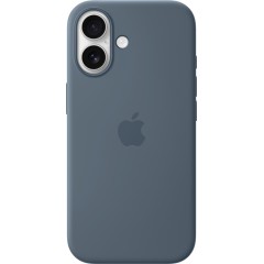 iPhone 17 Silicone Case with MagSafe - Anchor Blue,Model A3558