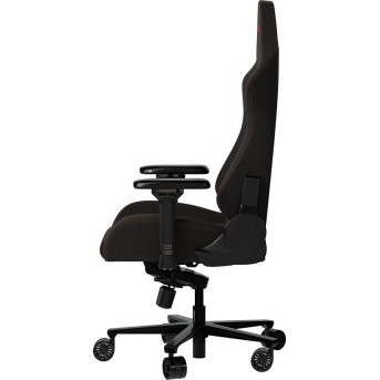 LORGAR Ace 422, Gaming chair, Anti-stain durable fabric, 1.8 mm metal frame, multiblock mechanism, 4D armrests, 5 Star aluminium base, Class-4 gas lift, 75mm PU casters, Black + red - Metoo (5)