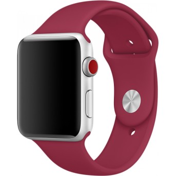 Ремешок для Apple Watch 42mm Rose Red Спортивный - Metoo (1)