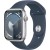 Apple Watch Series 9 GPS 45mm Silver Aluminium Case with Storm Blue Sport Band - S/<wbr>M (Demo),Model A2980 - Metoo (1)