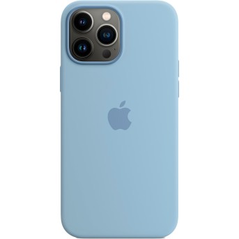 iPhone 13 Pro Max Silicone Case with MagSafe – Blue Fog,Model A2708 - Metoo (1)