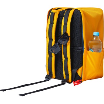 CANYON cabin size backpack for 15.6" laptop,polyester,yellow - Metoo (7)