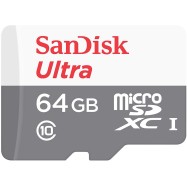 SanDisk Ultra microSDXC 64GB 100MB/s Class 10 UHS-I, EAN: 619659185077..
