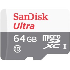 SanDisk Ultra Light microSDHC 64GB 100MB/<wbr>s Class 10