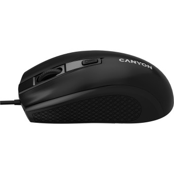 CANYON mouse M-4 Wired Black в Metoo.kz - Metoo (3)