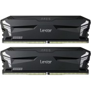 Lexar Ares 32GB DDR5 6000MHz (2x16GB KIT) CL30 DIMM, 1.35V, heatsink, Non-RGB, Black..