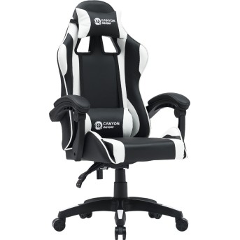 CANYON gaming chair Core SGCH2 Black White - Metoo (2)