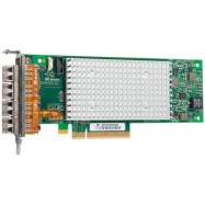 Qlogic 16Gb Quad Port FC HBA, PCIe Gen3 x8, LC multi-mode optic - Low Profile