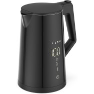 AENO Electric Kettle EK7S Smart: 1850-2200W, 1.7L, Strix, Double-walls, Temperature Control, Keep warm Function, Control via Wi-Fi, LED-display, Non-heating body, Auto Power Off, Dry tank Protection