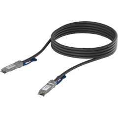 Ubiquiti UACC-DAC-QSFP28-1M QSFP28 direct attach cable with a 100 Gbps max data rate, compatible w..