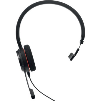 JABRA EVOLVE 20 MS Mono USB Headband, Noise cancelling,USB connector, with mute-button and volume control on the cord, with foam ear cushion, Microsoft optimized - Metoo (2)