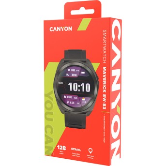 CANYON smart watch Maveric SW-83 GPS Black в Metoo.kz - Metoo (7)