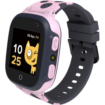 Kids smartwatch, 1.44 inch colorful screen, GPS function, Nano SIM card, 32+32MB, GSM(850/<wbr>900/<wbr>1800/<wbr>1900MHz), 400mAh battery, compatibility with iOS and android, Pink, host: 52.9*40.3*14.8mm, strap: 230*20mm, 42g - Metoo (3)