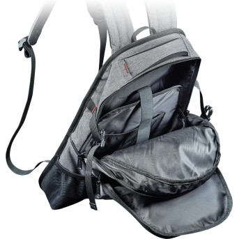 Travel backpack / laptop 15-16", Polyester, Black - Metoo (4)