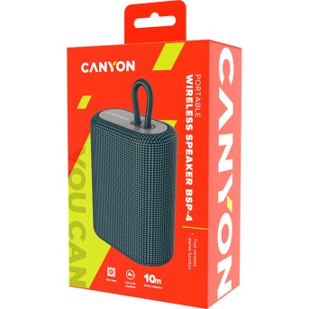 CANYON speaker BSP-4 5W Dark Grey в Metoo.kz - Metoo (4)