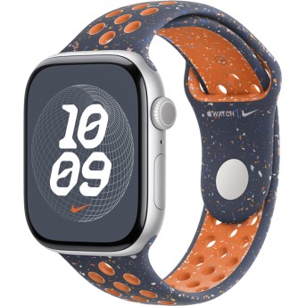 46mm Blue Flame Nike Sport Band - S/<wbr>M - Metoo (2)