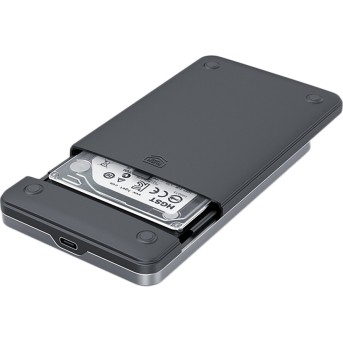 Netac WH12 External HDD/SSD Case, 2.5 SATA to USB3.0 with C to C cable в Metoo.kz - Metoo (3)
