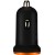 CANYON Universal 1xUSB car adapter, Input 12V-24V, Output 5V-1A, black rubber coating with orange electroplated ring(without LED backlighting), 51.8*31.2*26.2mm, 0.016kg - Metoo (4)