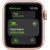 Apple Watch SE GPS, 40mm Gold Aluminium Case with Pink Sand Sport Band - Regular, Model A2351 - Metoo (3)