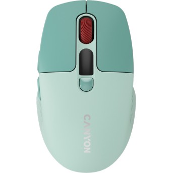 CANYON mouse MW-26 LCD Silent Dual Mode Wireless Green в Metoo.kz - Metoo (1)
