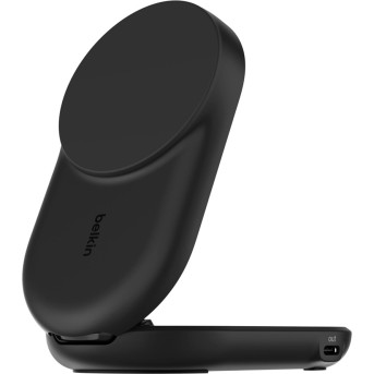BELKIN 25w Qi2 2-IN-1 Foldable Charger, Black в Metoo.kz - Metoo (2)